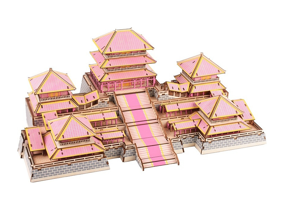 Woodcraft Drevené 3D puzzle Epang palace