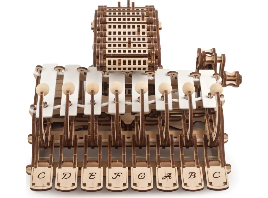 Ugears 3D drevené mechanické puzzle Programovateľná celesta