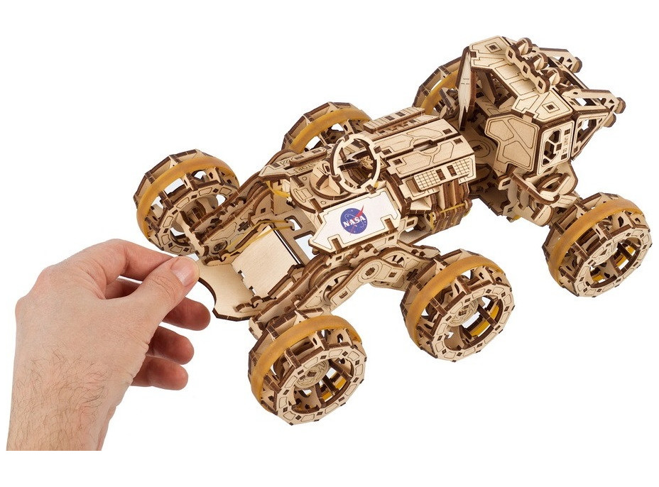 Ugears 3D drevené mechanické puzzle Mars Rover