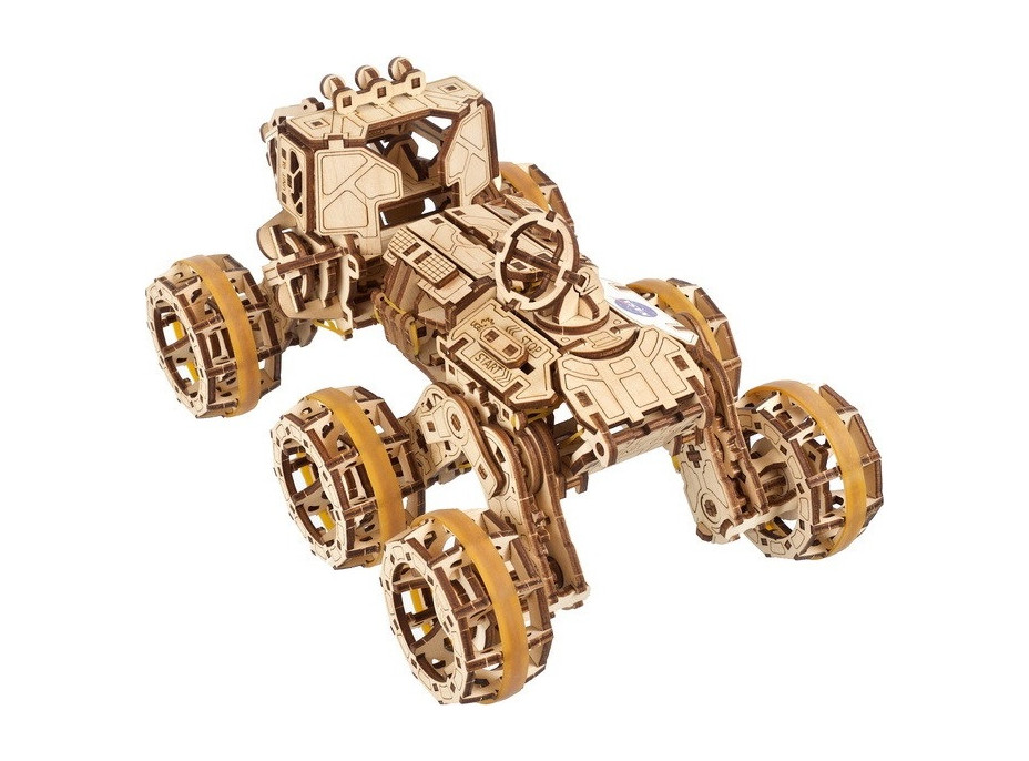 Ugears 3D drevené mechanické puzzle Mars Rover