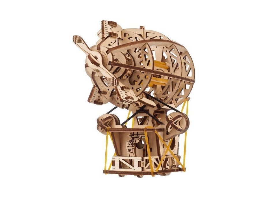 Ugears 3D drevené mechanické puzzle STEAMPUNK AIRSHIP