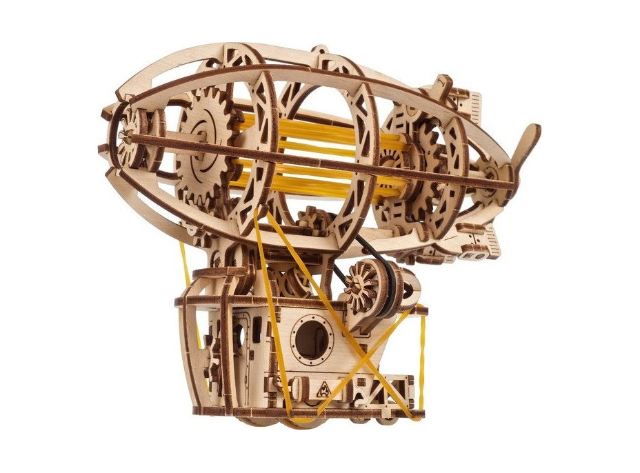 Ugears 3D drevené mechanické puzzle STEAMPUNK AIRSHIP