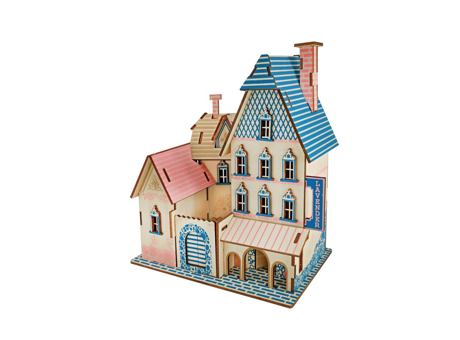 Woodcraft Drevené 3D puzzle Vila PACA