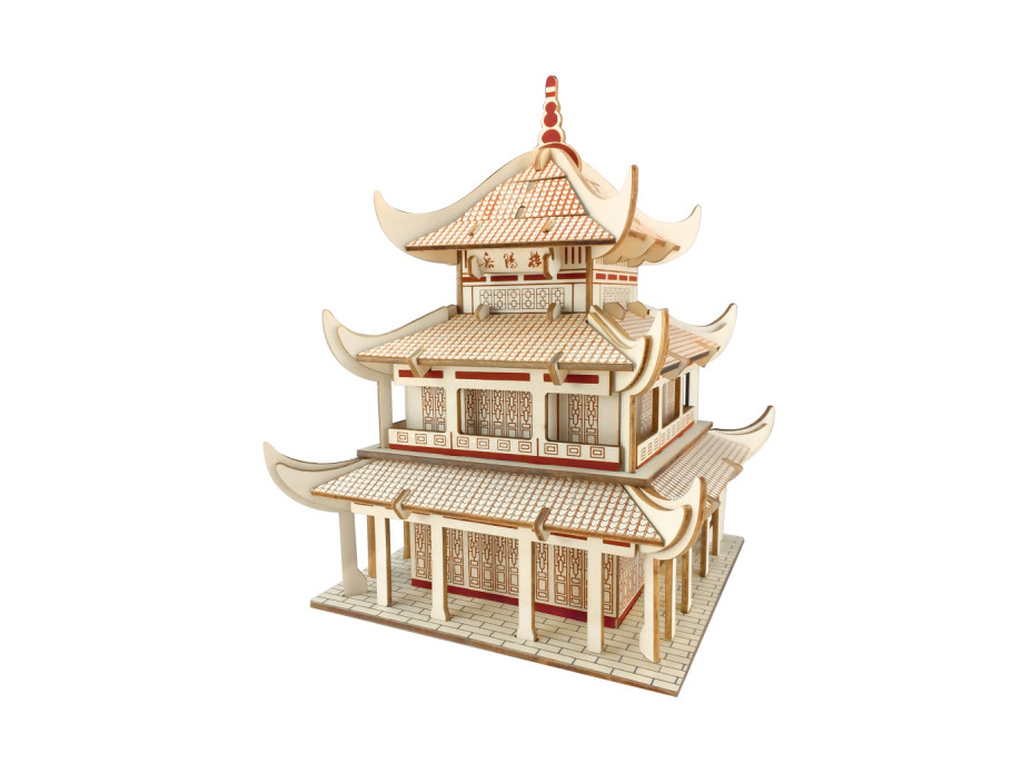 Woodcraft Drevené 3D puzzle Yueyang Tower