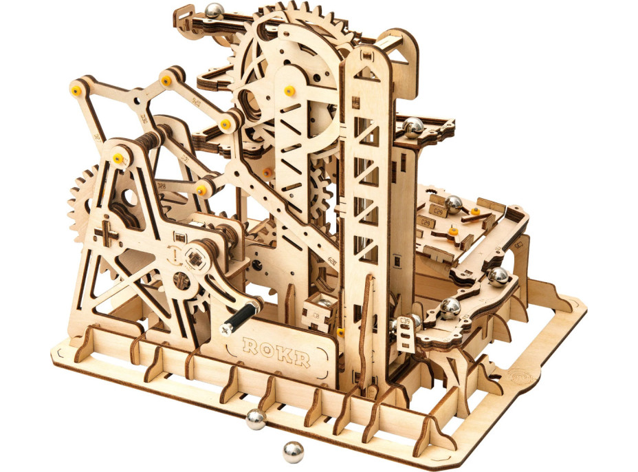 RoboTime 3D skladačka guličkovej dráhy Veža