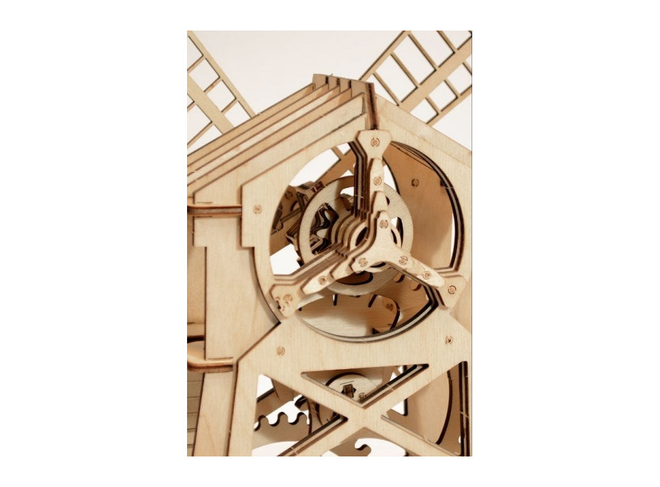 Wood Trick 3D mechanické puzzle - Mlyn