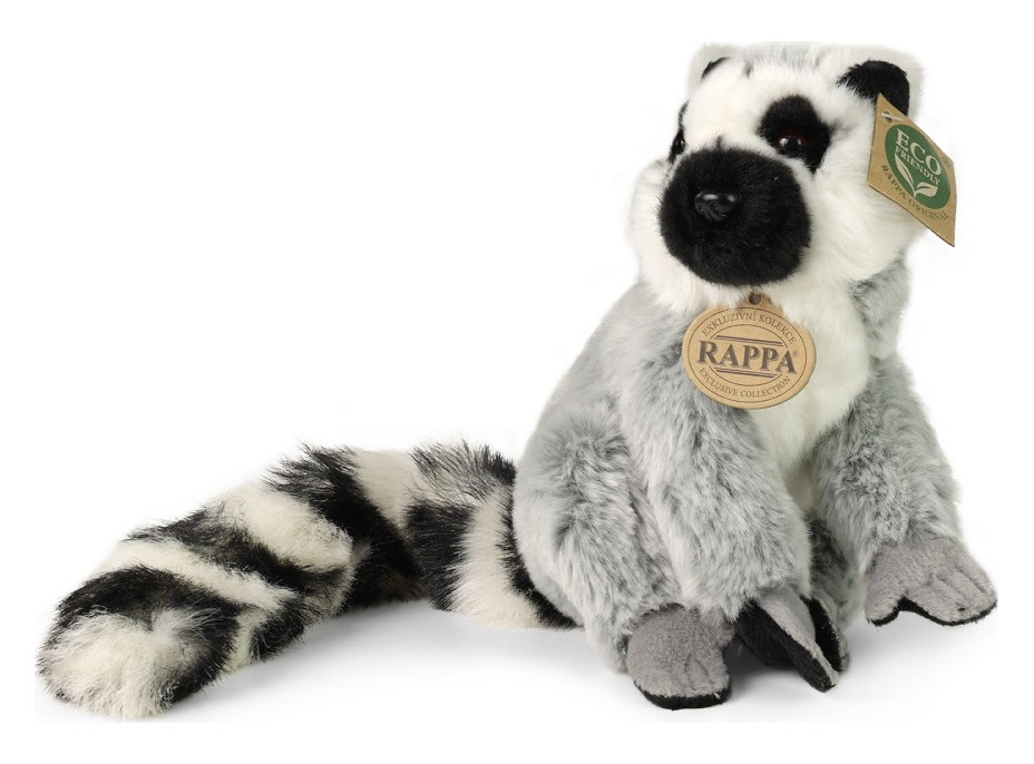 Rappa Plyšový lemur 19 cm ECO-FRIENDLY