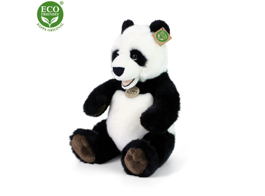 Rappa Plyšová panda sediaca 33 cm ECO-FRIENDLY