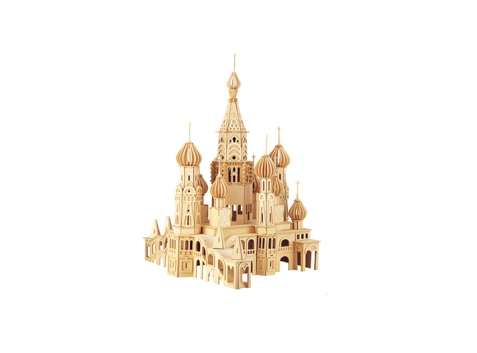 Woodcraft Drevené 3D puzzle kostol Petersburg