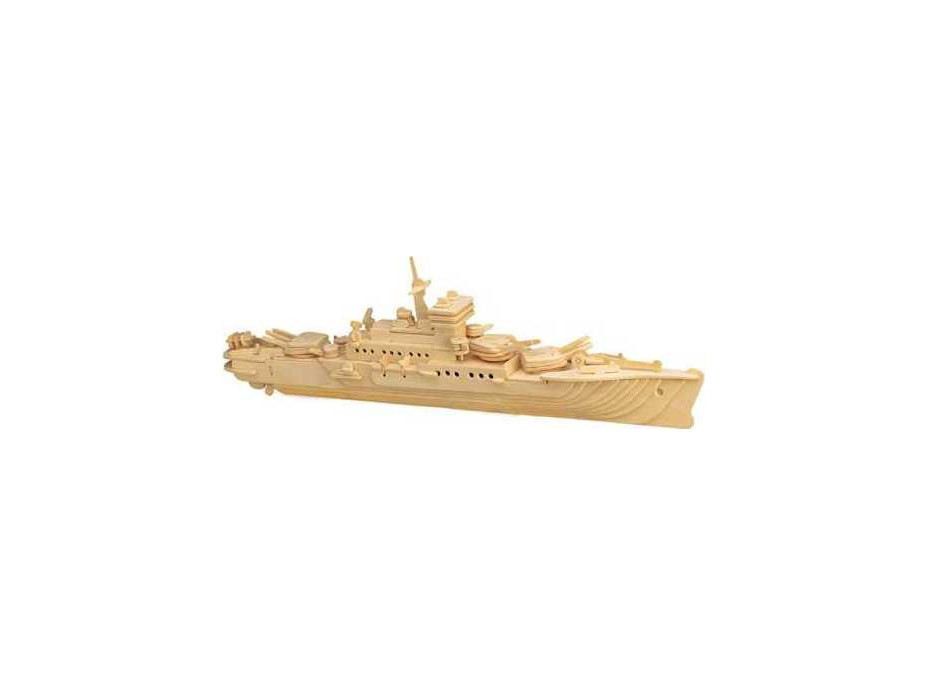 Woodcraft Drevené 3D puzzle loď krížnik