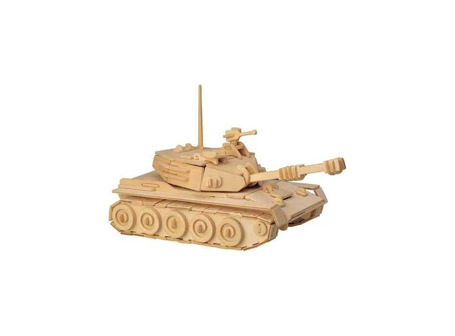 Woodcraft Drevené 3D puzzle tank