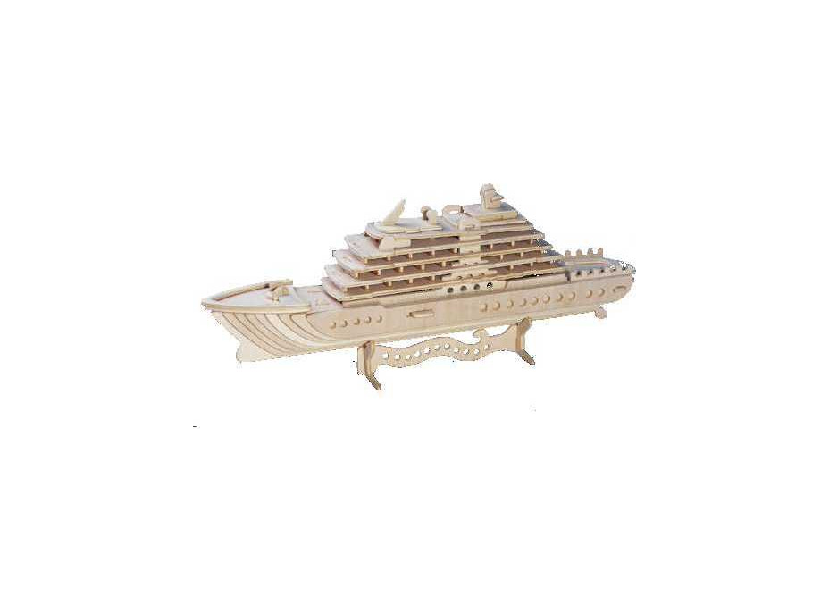 Woodcraft Drevené 3D puzzle luxusná jachta