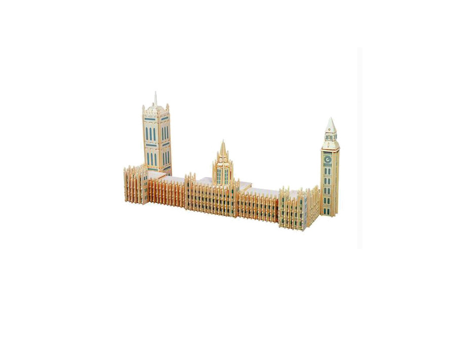 Woodcraft Drevené 3D puzzle slávnej budovy Big Ben
