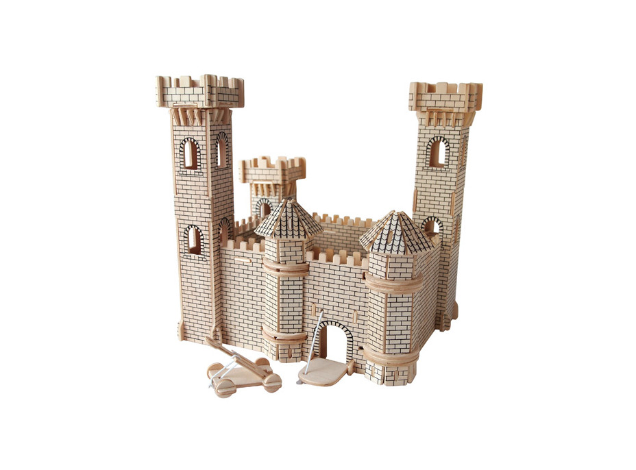 Woodcraft Drevené 3D puzzle hrad II