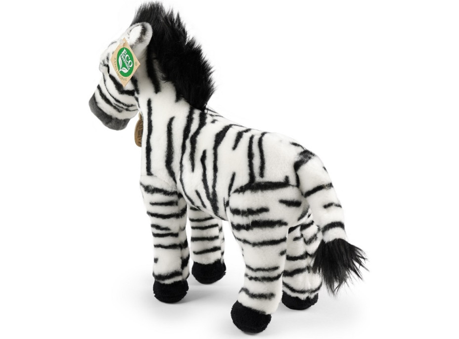 Rappa Plyšová zebra stojaca 30 cm ECO-FRIENDLY