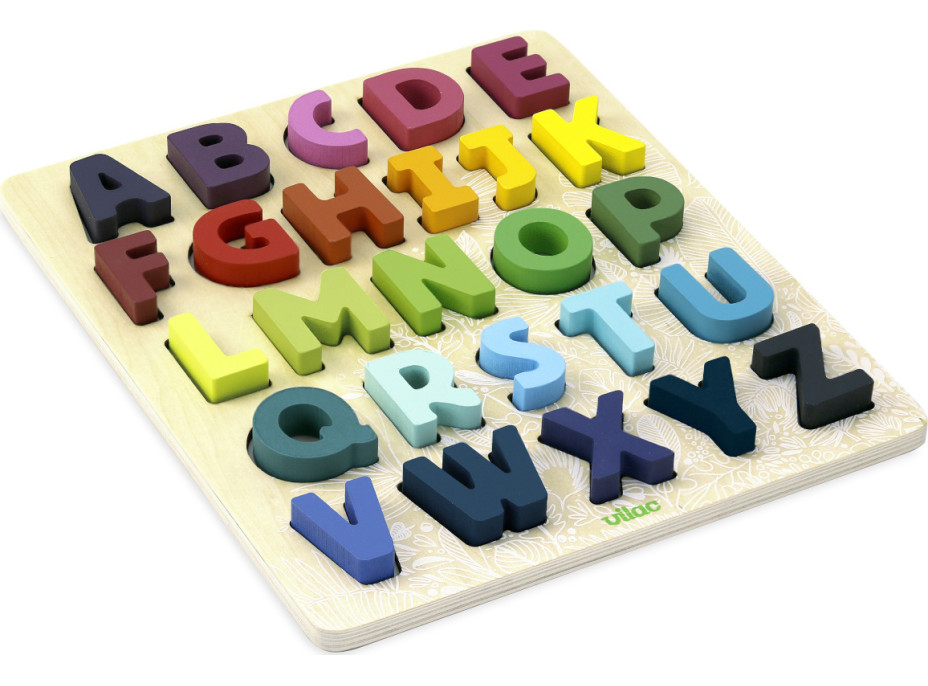 Vilac Vkladacie puzzle abeceda
