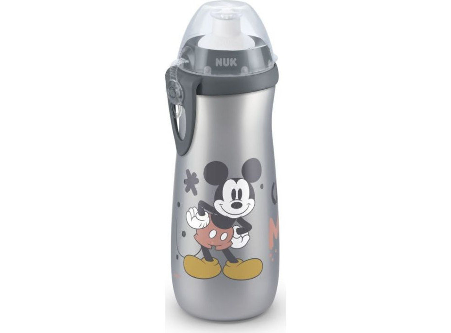 NUK FC Sports Cup Mickey Mouse 450 ml 1ks sivá