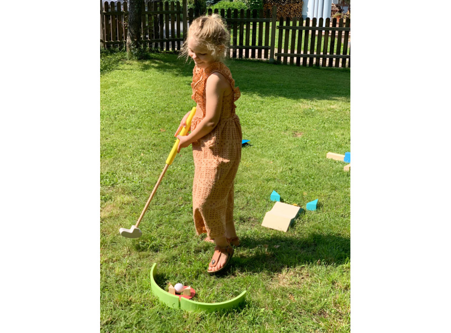 small foot Minigolf set Active