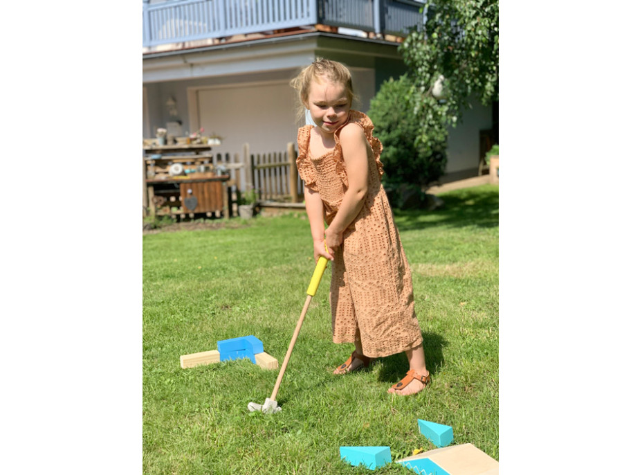 small foot Minigolf set Active