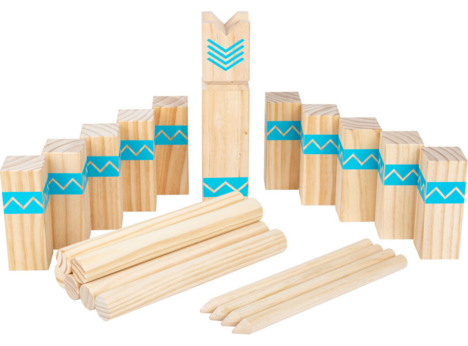 small foot Vikingské kocky Kubb