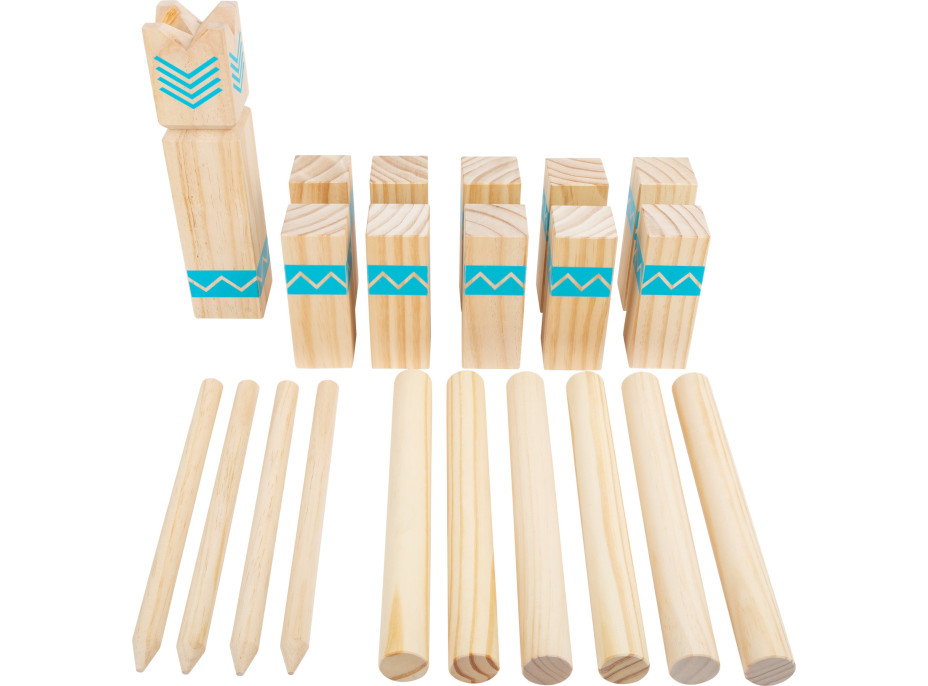 small foot Vikingské kocky Kubb