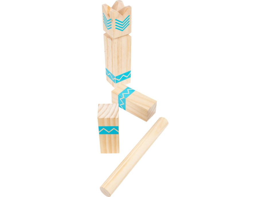 small foot Vikingské kocky Kubb