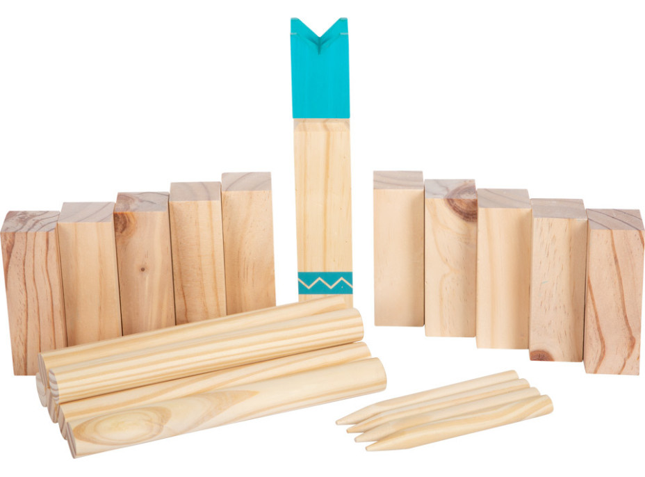 small foot Vikingské kocky Kubb Active