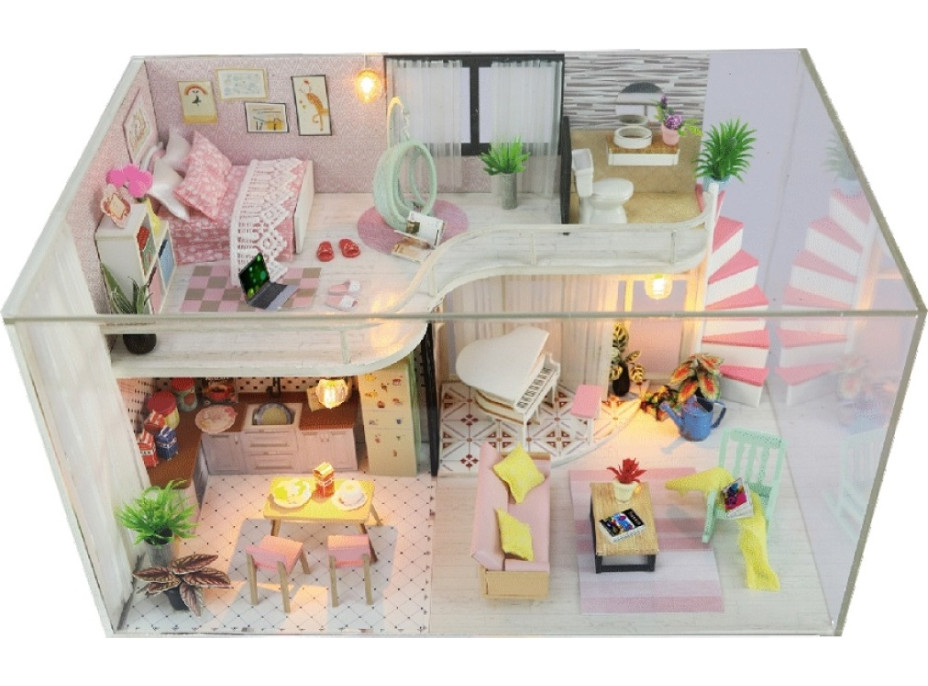 2Kids Toys miniatúra domčeka Dom Anniny ružovej melódie