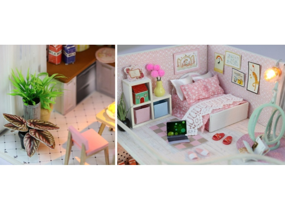 2Kids Toys miniatúra domčeka Dom Anniny ružovej melódie