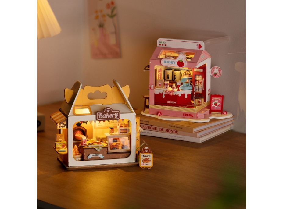 RoboTime miniatúra domčeka Macko pekárstvo