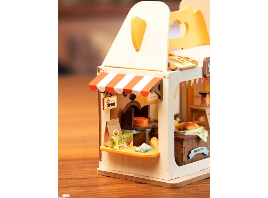 RoboTime miniatúra domčeka Macko pekárstvo