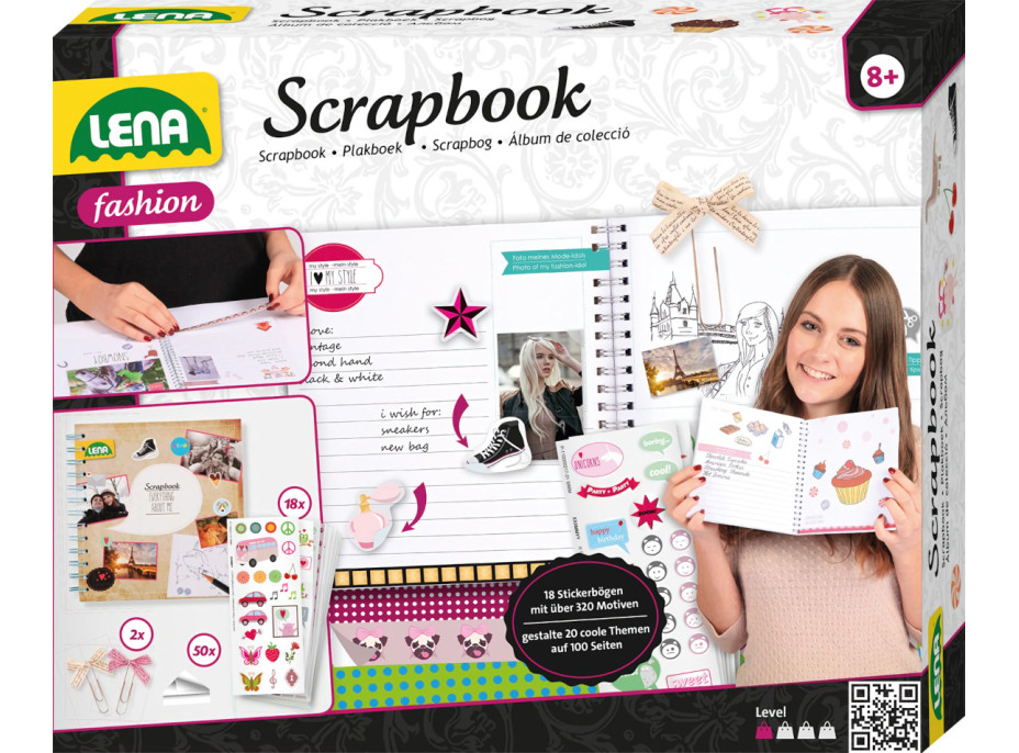 Lena Zápisník Scrapbook