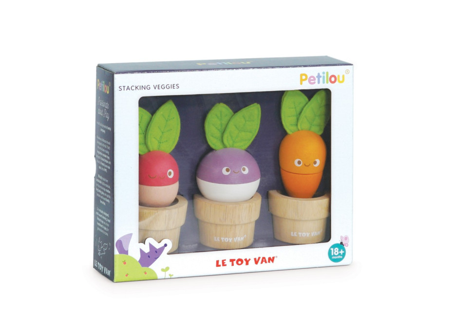 Le Toy Van Kvetináčiky so zeleninou