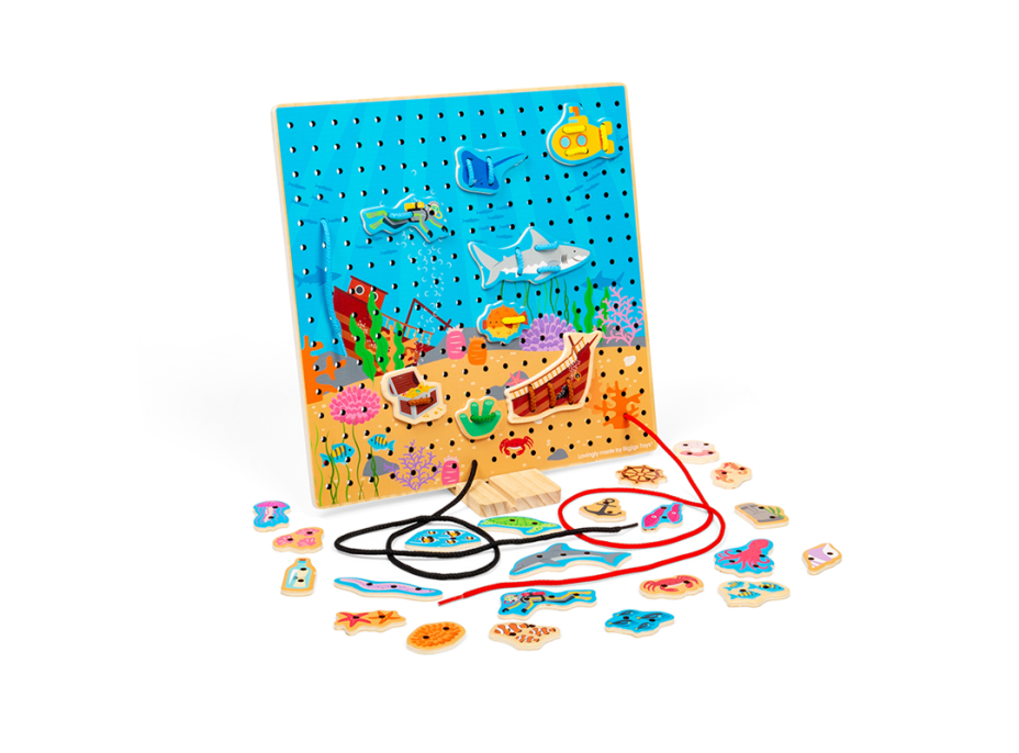 Bigjigs Toys Prevliekacia doska mora