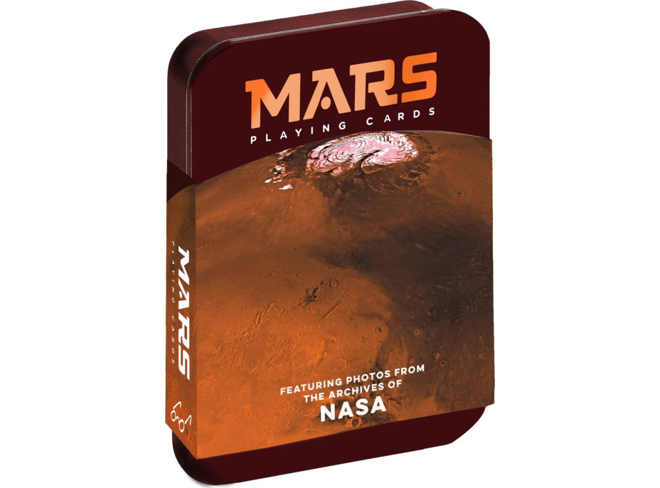 Chronicle Books Vesmírne hracie karty Mars