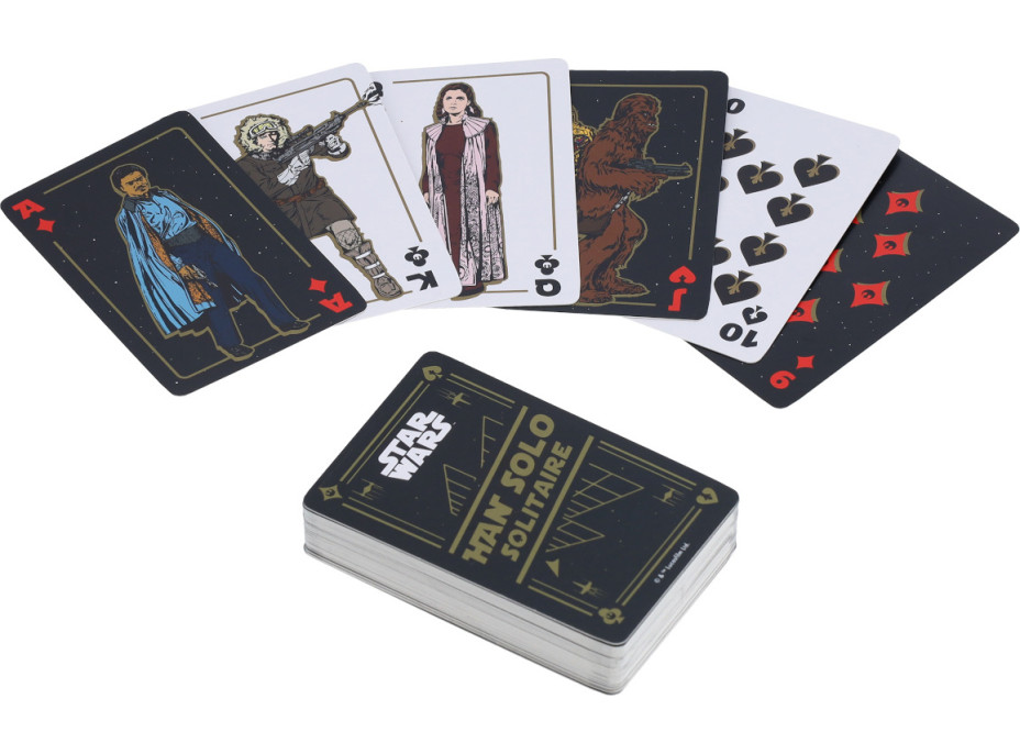 Ridley&#39;s Games Súprava hracích kariet Star Wars Han Solo Solitaire