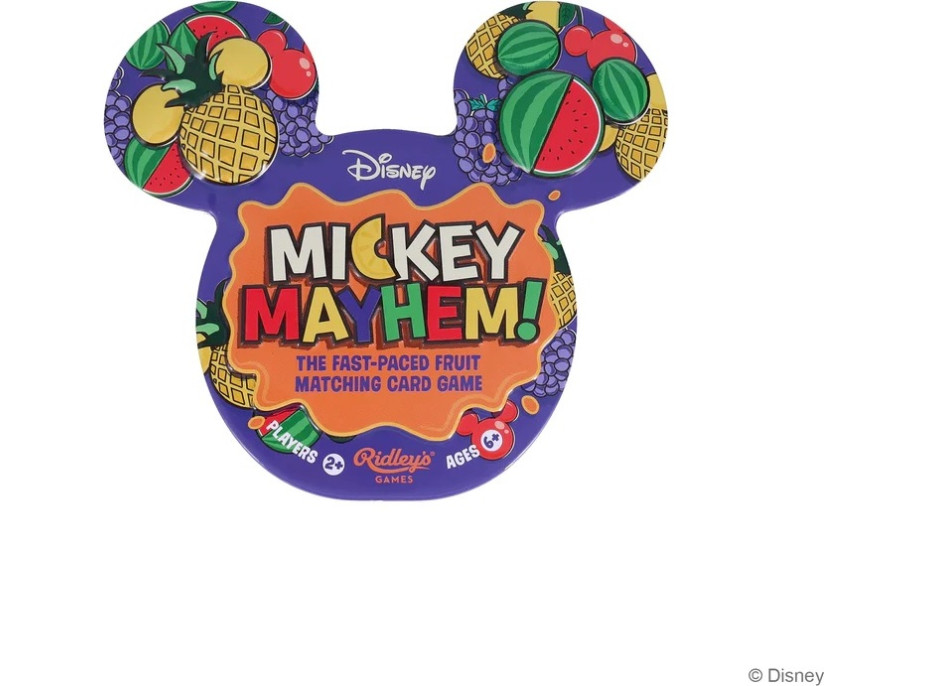 Ridley&#39;s Games Kartová hra Disney Mickey&#39;s Mayhem! s ovocím