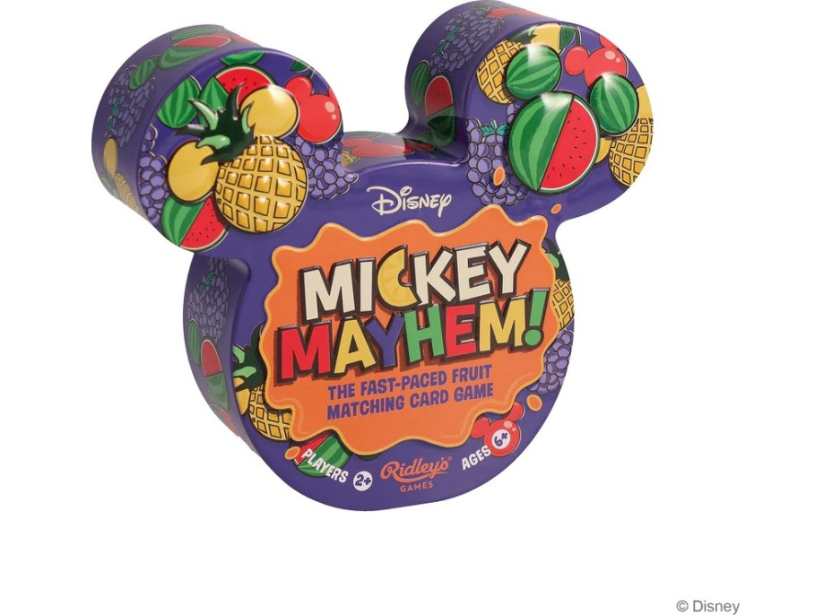 Ridley&#39;s Games Kartová hra Disney Mickey&#39;s Mayhem! s ovocím