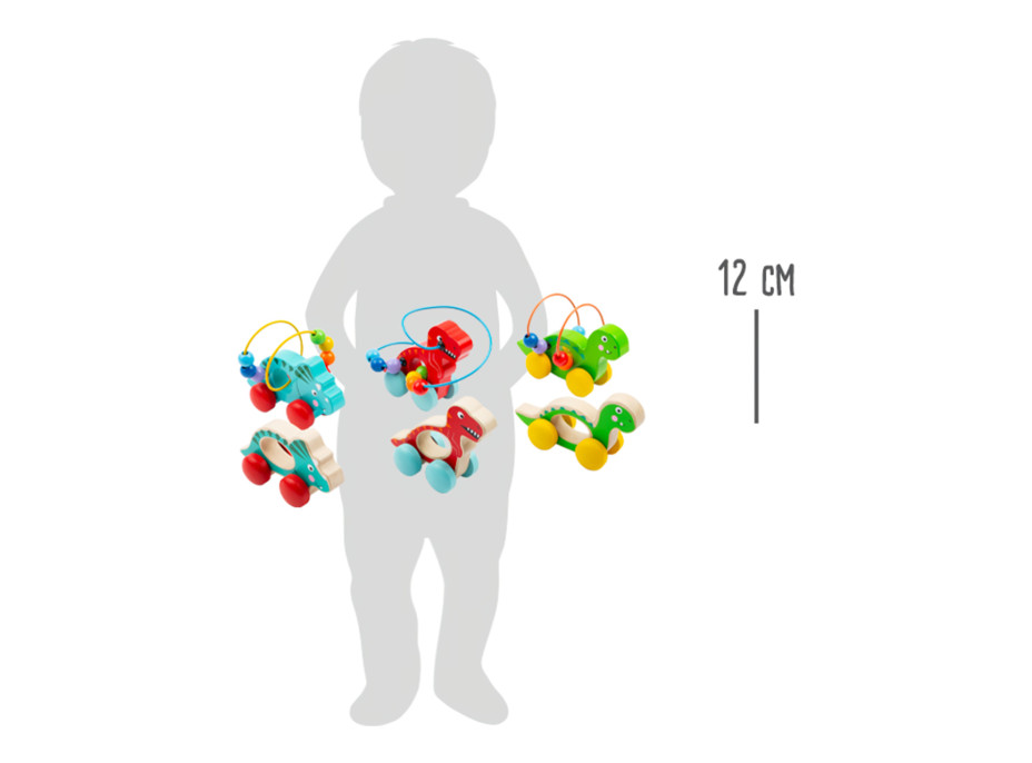 small foot Dinosaurus na kolieskach 1 ks