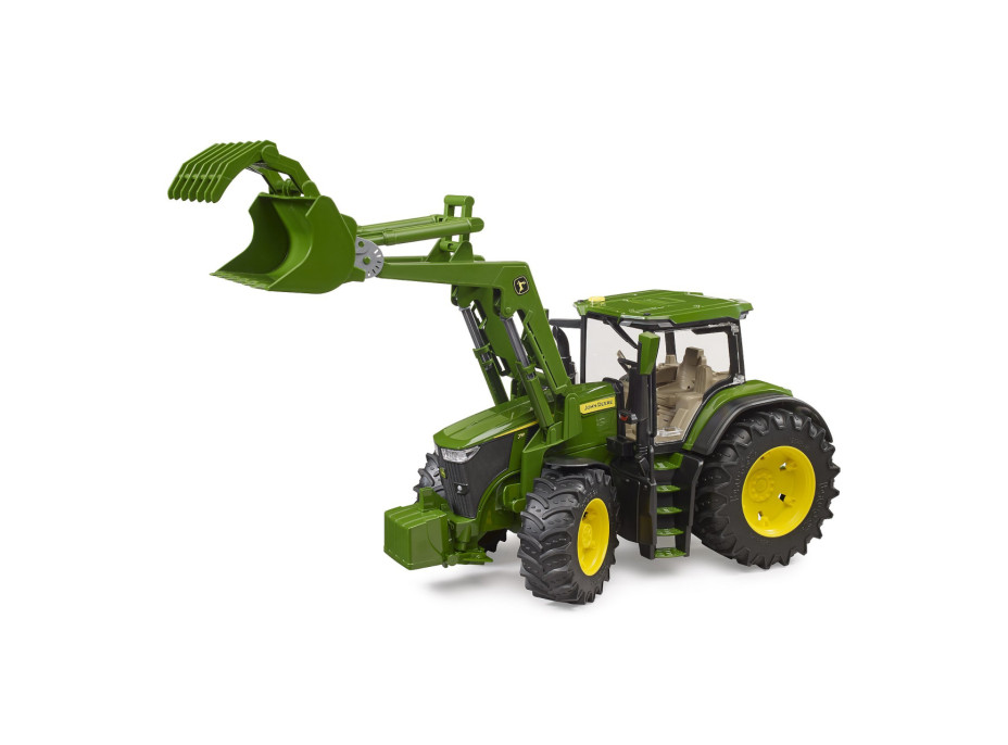 Bruder Traktor John Deere 7R 350 s čelným nakladačom