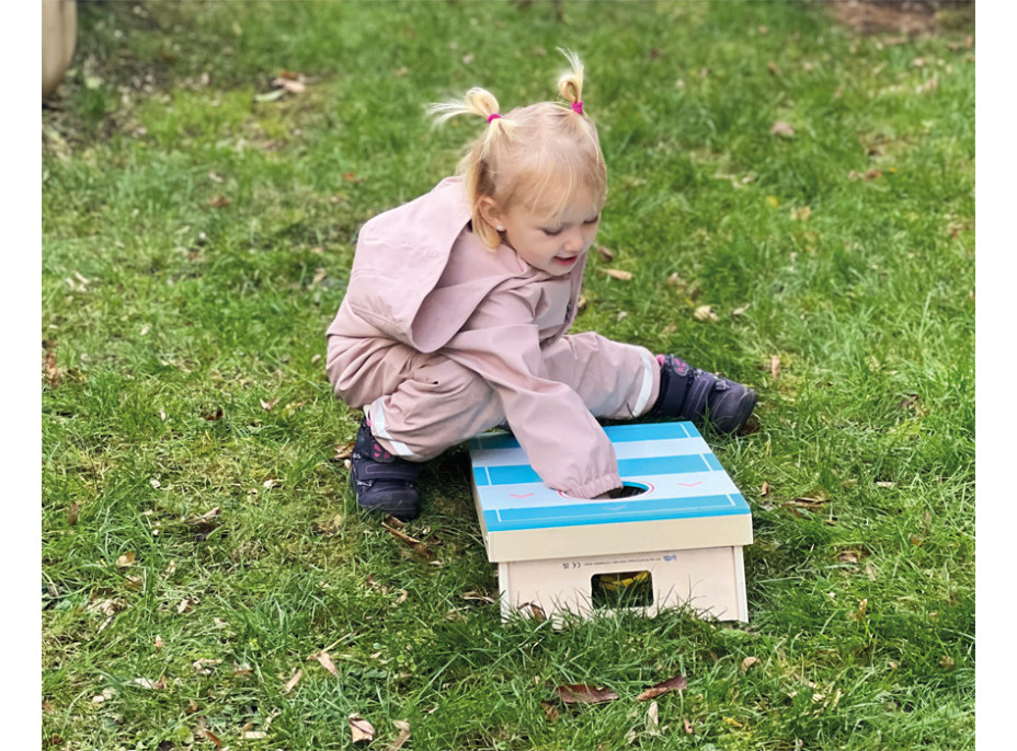 small foot Hra 2v1 Cornhole a stolný hokej Active