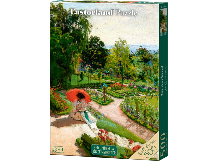 CASTORLAND Puzzle Art Collection: Červený dáždnik 500 dielikov