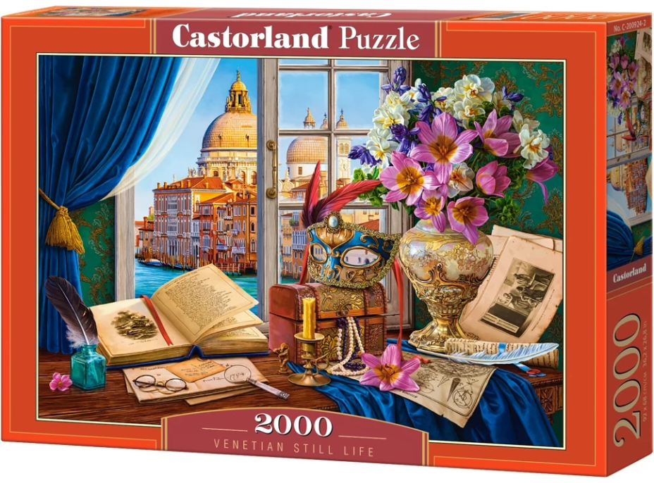 CASTORLAND Puzzle Benátske zátišie 2000 dielikov