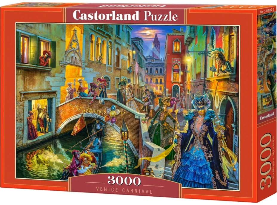 CASTORLAND Puzzle Karneval Banátkach 3000 dielikov