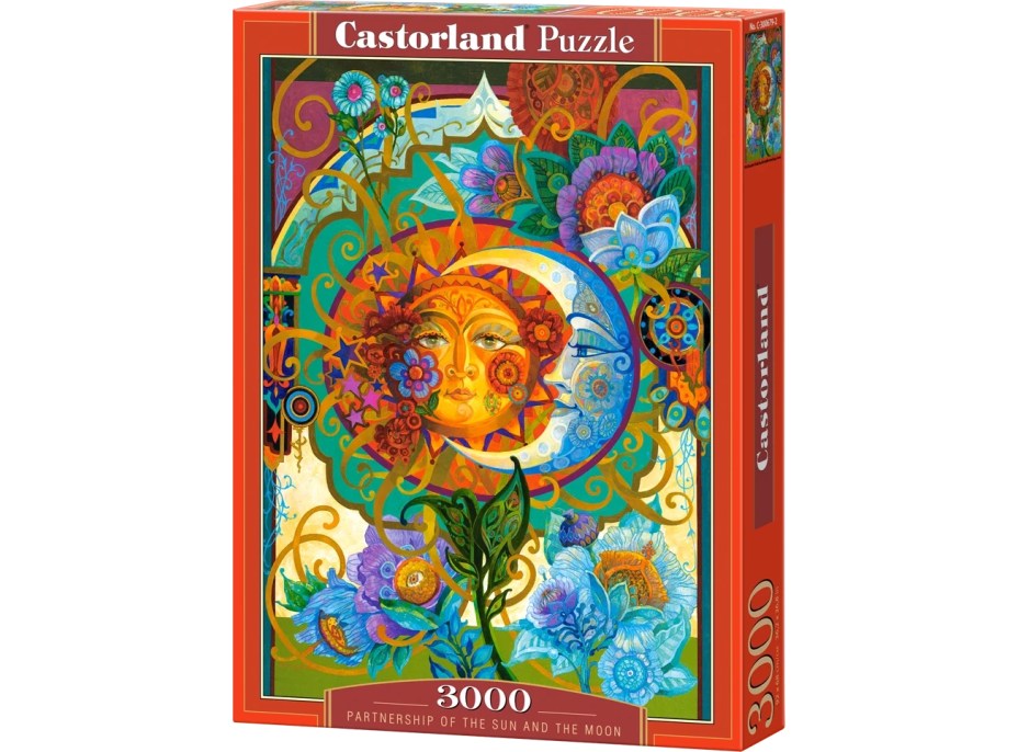 CASTORLAND Puzzle Slnko a Mesiac 3000 dielikov