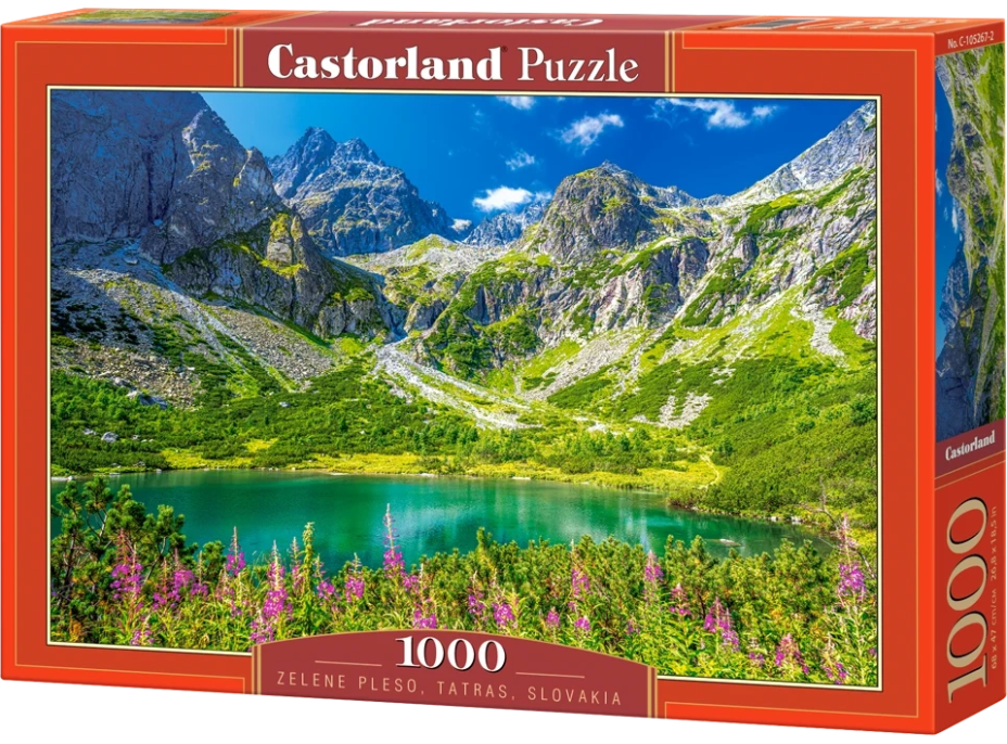 CASTORLAND Puzzle Zelené pleso, Tatry 1000 dielikov