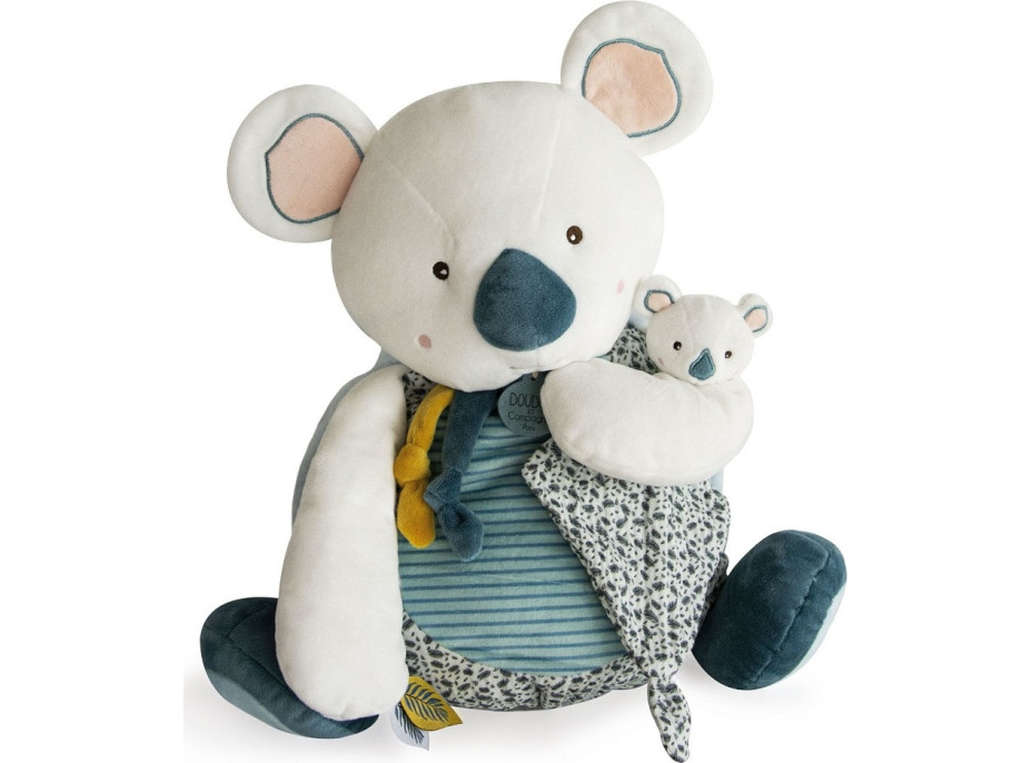 Doudou Koala Yoca s priestorom na uloženie pyžamka 40 cm