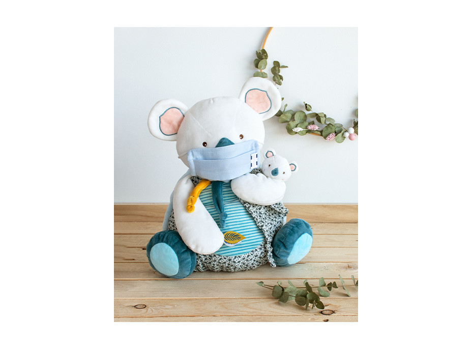 Doudou Koala Yoca s priestorom na uloženie pyžamka 40 cm