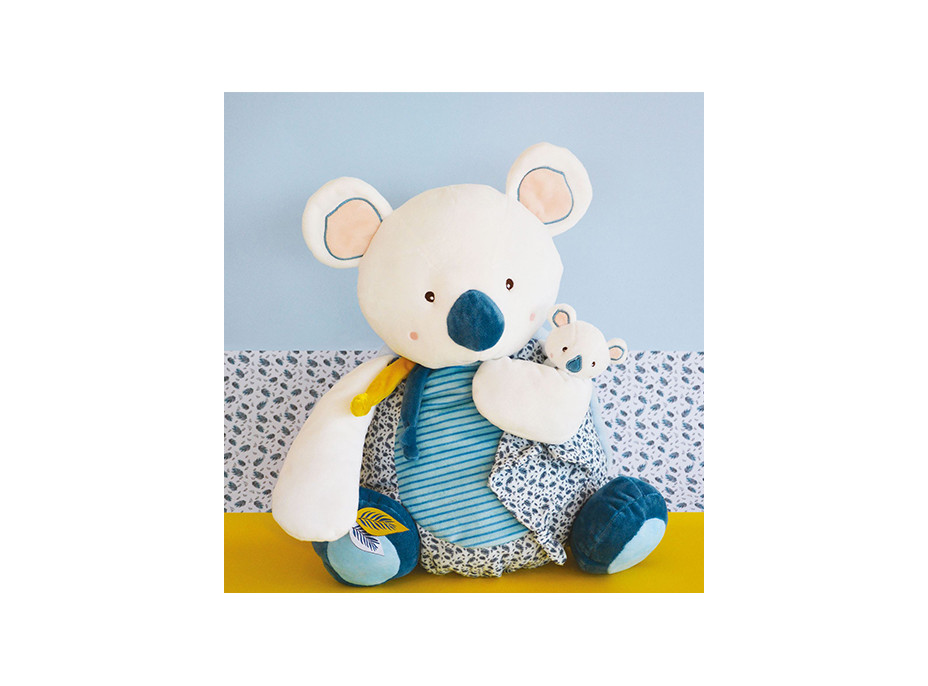 Doudou Koala Yoca s priestorom na uloženie pyžamka 40 cm