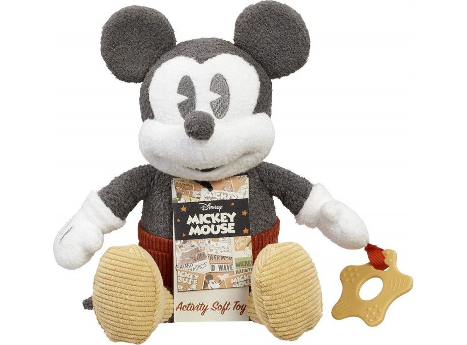 Rainbow Plyšový Mickey Mouse Activity s hryzátkom